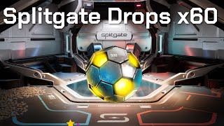 Opening 60 Splitgate reward drops!