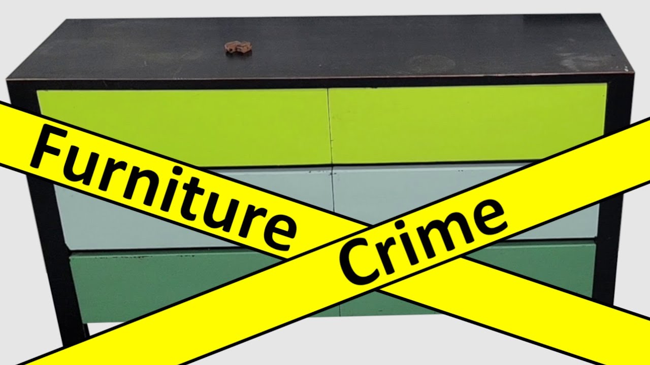 Why was this dresser ever painted?