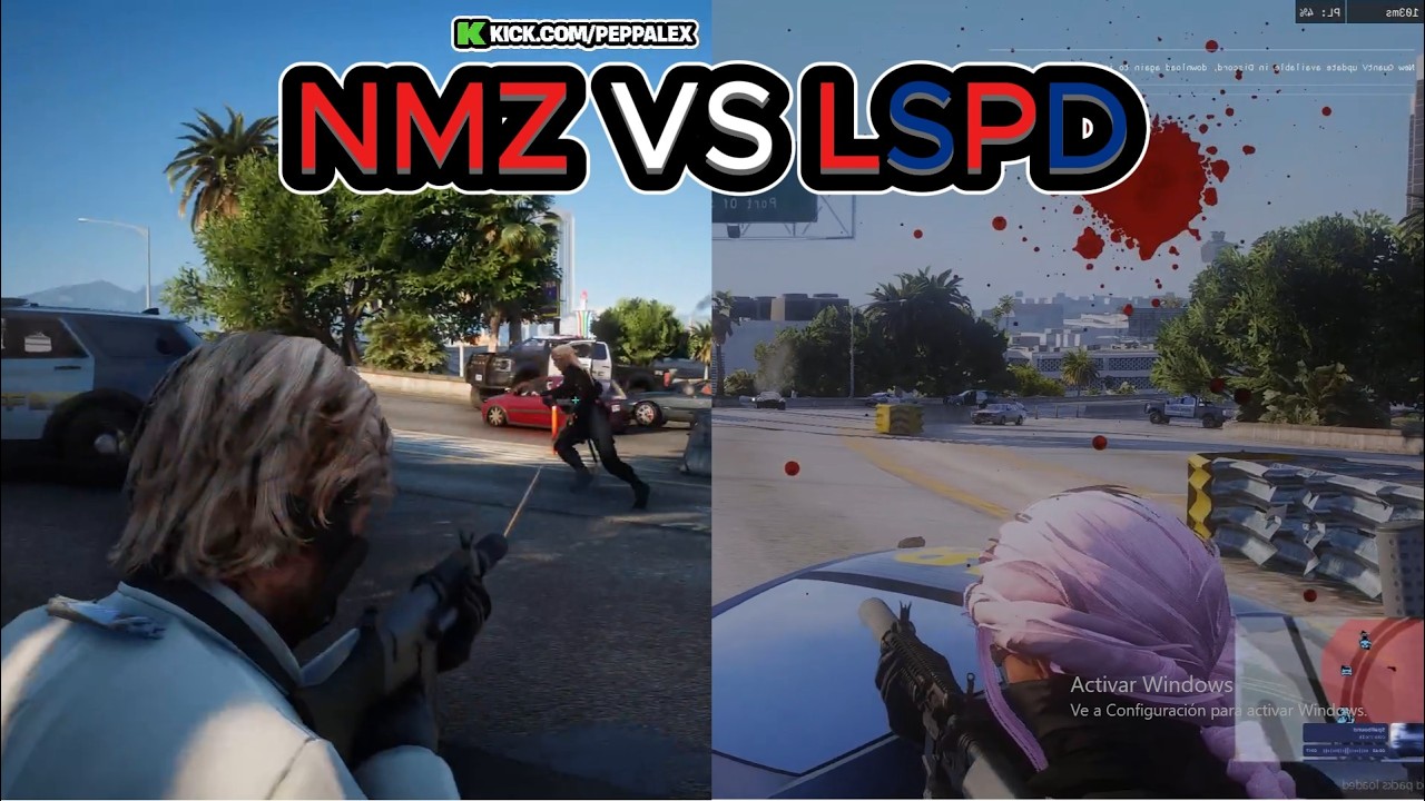 NAMELEZ ROBA EL BANCO CENTRAL | NMZ VS LSPD | DOVUX LIFE