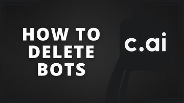How To Delete Character AI Bots (Best Method)