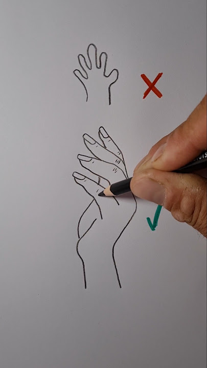 how to draw hand