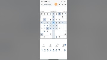 Daily Challenge (22 July 2022) - Game play sudoku
