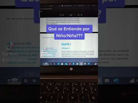 Video: ¿Qué se entiende por niña?