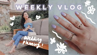 WEEKLY VLOG | home reno updates, wedding menu tasting, kiddie pool?! + summer nails ft. static nails