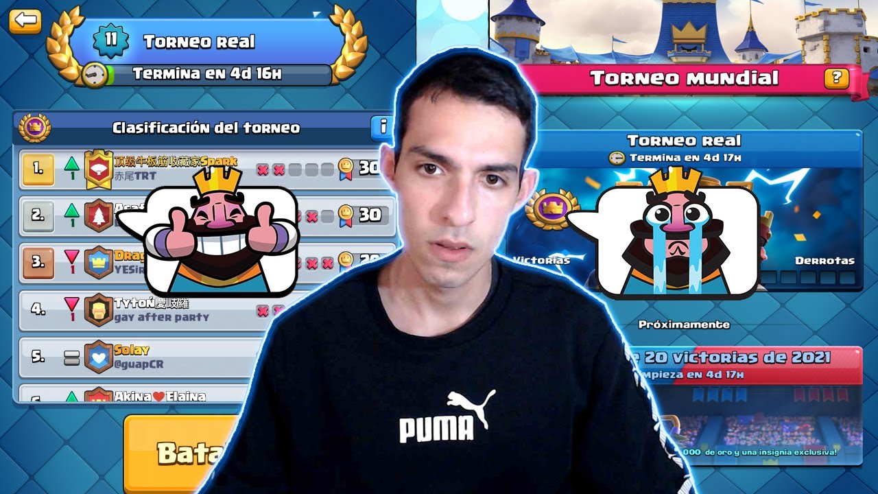 MI PRIMERA VEZ JUGANDO EL TORNEO MUNDIAL CLASH ROYALE EN DIRECTO YouTube MI PRIMERA VEZ JUGANDO EL TORNEO MUNDIAL CLASH ROYALE EN DIRECTO YouTube