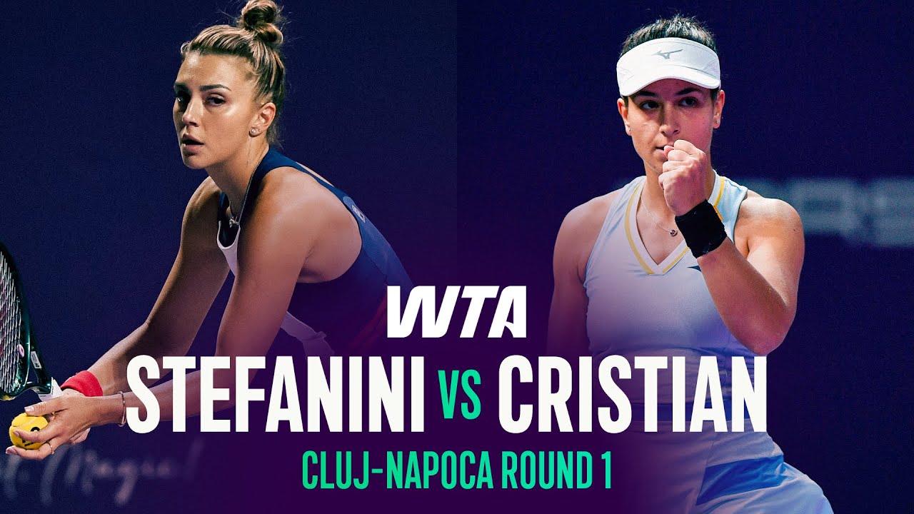 Lucrezia Stefanini vs. Jaqueline Cristian | 2026 Cluj-Napoca Round 1 | WTA Match Highlights
