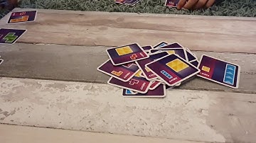 Playing the new Tetris Speed Card Game #Gifted
