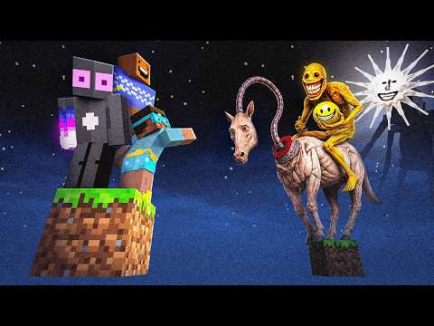 ✅ ONE BLOCK for YouTubers with HORROR MODS in Minecraft ( WebCam )