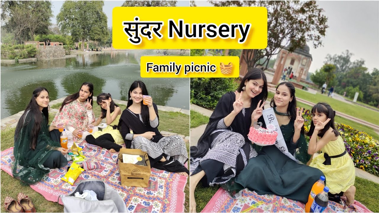 Delhi Picnic Spot Sundar Nursery Bohot Khubsurat Jagah Hai 🌳 Family