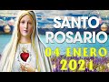 ✋SANTO ROSARIO DE HOY LUNES 04 DE ENERO DE 2021🌷MISTERIOS GOZOSOS🌺Alabanzade Dios