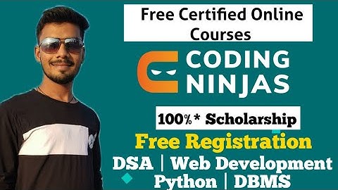 Coding Ninjas Free Courses | 100% Scholarship | Certificates | free goodies and swags