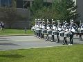 MSU Snare Line - march to ND Stadium 2009