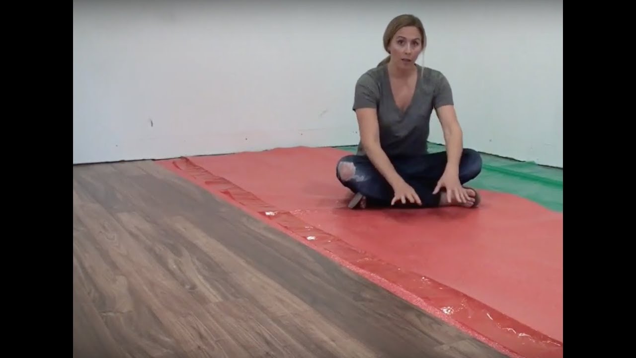 Install Laminate Floor In A Basement, How To Lay Flooring In A Basement