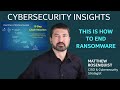 This is How to End Ransomware