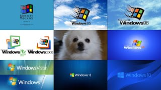 윈도우 부팅음 종료음 모음 강아지 리믹스 Microsoft Windows Startup Shutdown Sounds Gabe The Dog Cover