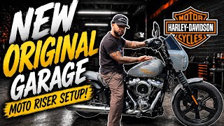 The Best Riser setup for the Harley Davidson Street bob! Original Garage moto