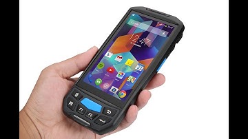 MUNBYN IPDA030 5 inch Android7.0 PDA Handheld Data Terminal with Printer RFID/HF/NFC/UHF