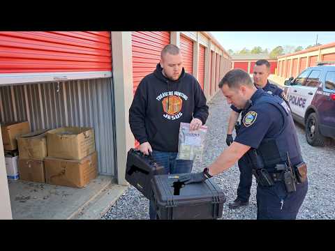 I Bought A Storage Unit & Had To Call The Police (guns & Cash Found)