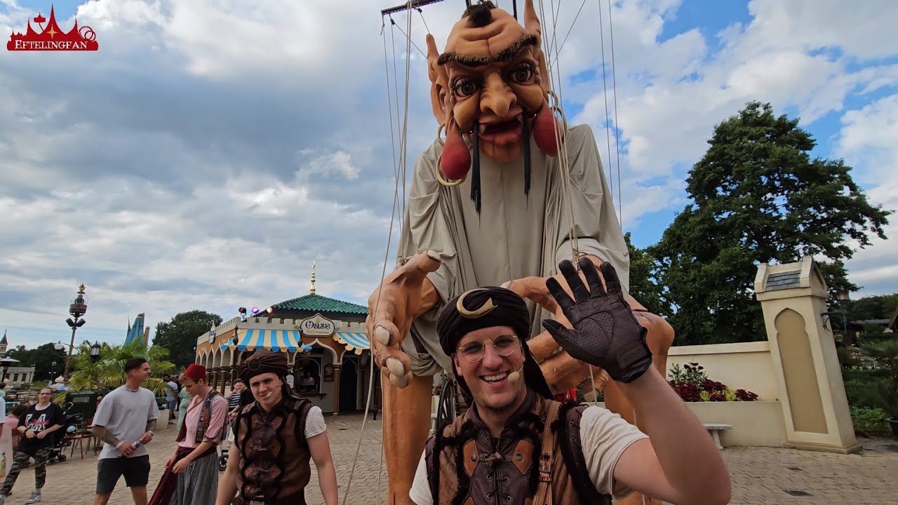 De wachters van Djinn zien dubbel in de Efteling 2023