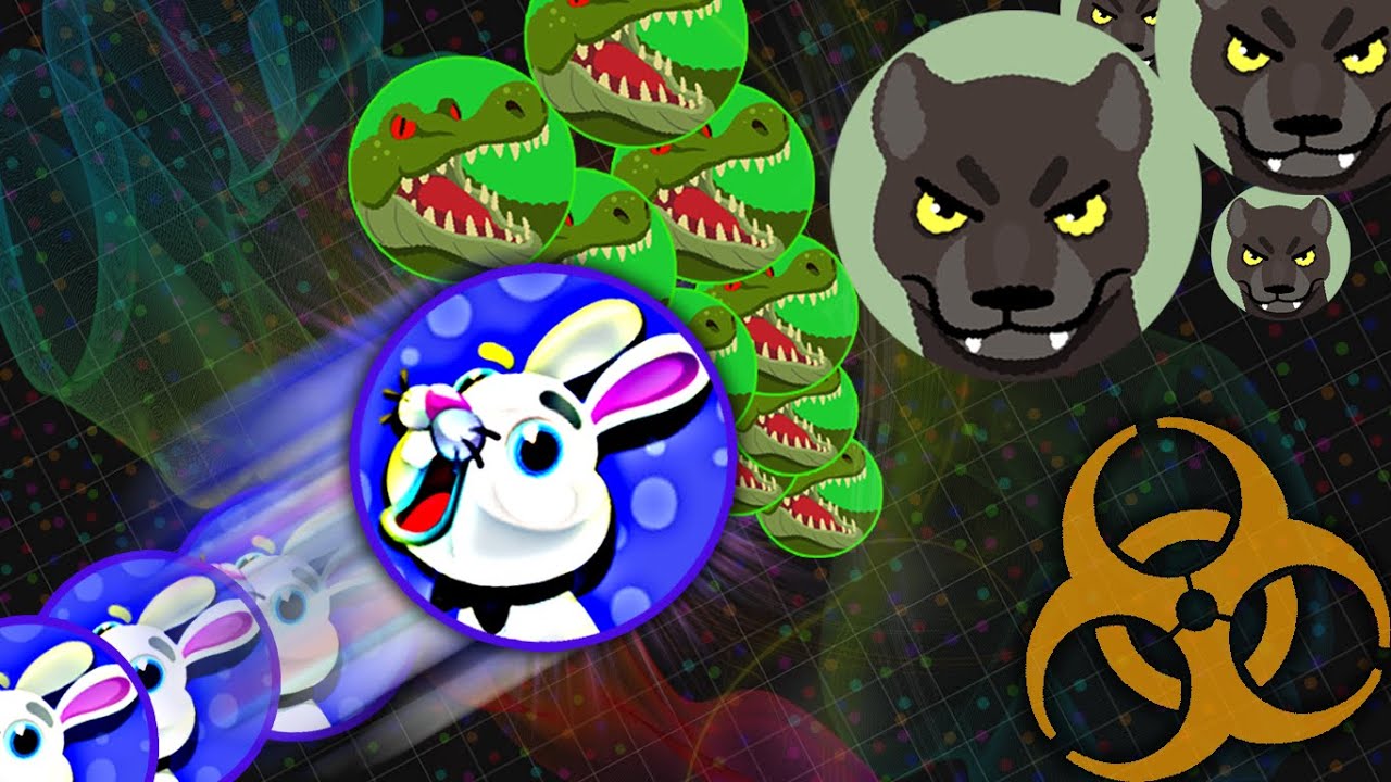 AGARIO CRAZIEST SPLITRUN GAMEPLAY | NEW EASTER UPDATE SKINS - Agar.io