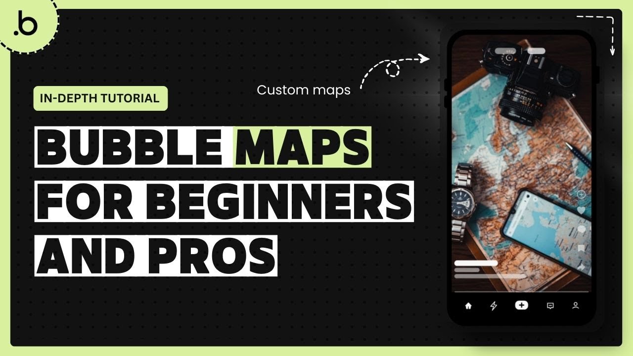 How to Add Maps to Bubble.io | Mapbox Tutorial (Location Tracking, Routes & 3D Terrain)
