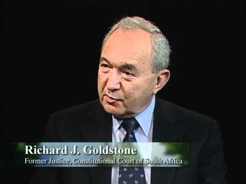 Conversations With History: Richard J. Goldstone