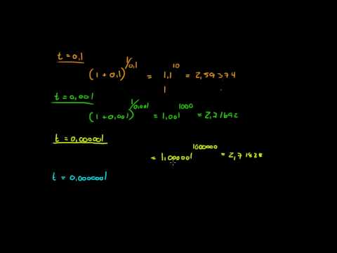 2.5 - Tallet e og den naturlige logaritmen (R1)