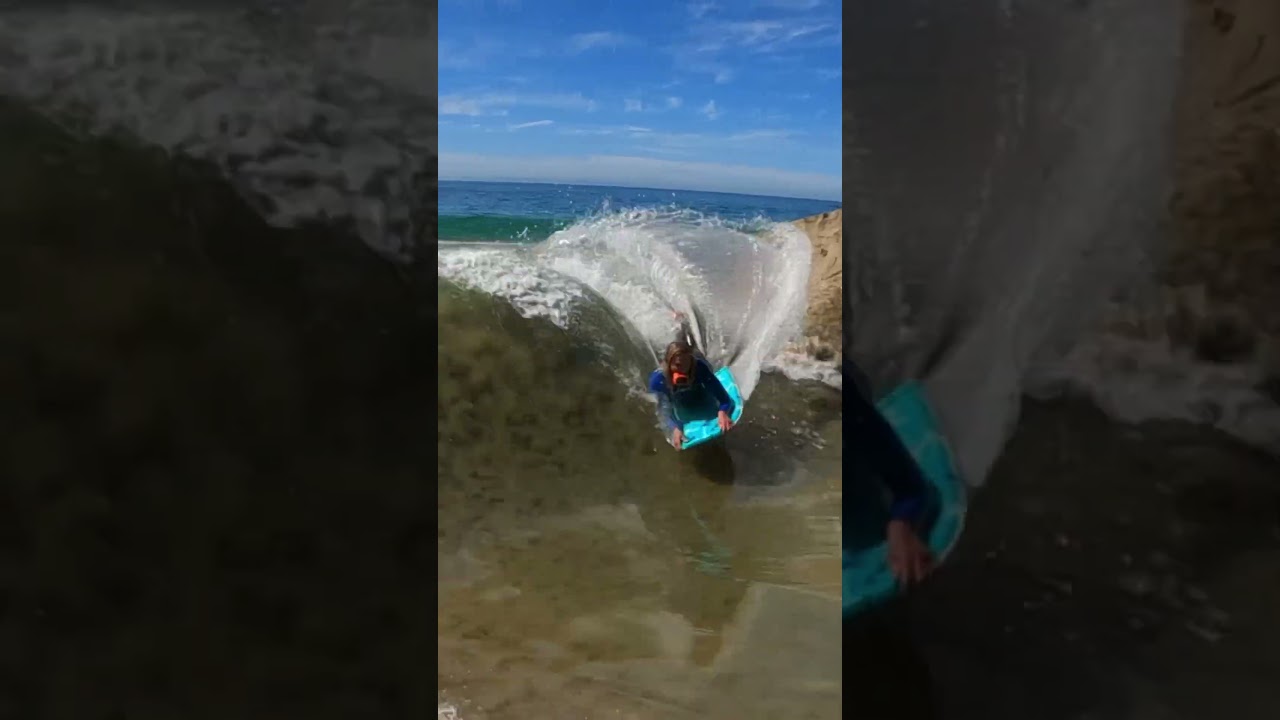 Perfect River Wave for the Boogie Board filmed by