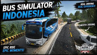 Mountain Roads, Smooth Rides 🚌⛰️ | Bus Simulator Indonesia #BusSimulatorIndonesia #BSI #Gaming screenshot 3