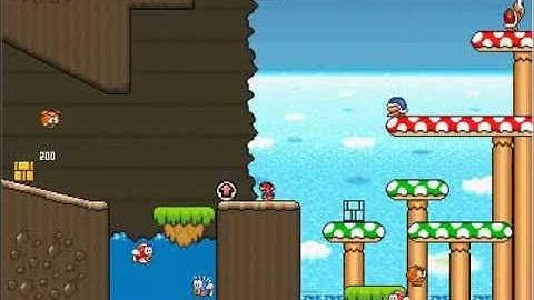 SMBX Custom Level - High Mountain