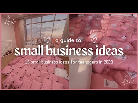 small business ideas for teenagers in 2023