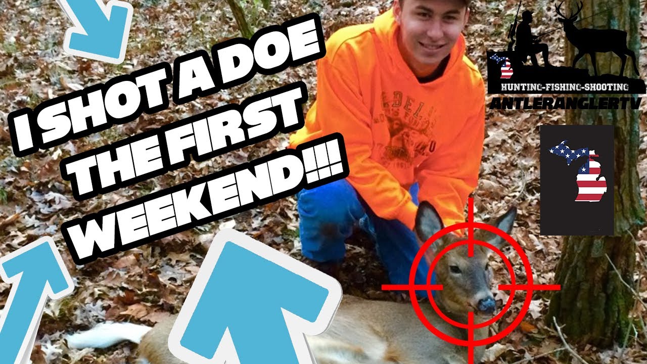 FIRST YOUTUBE VIDEO! 2021 MICHIGAN EARLY ANTLERLESS HUNT