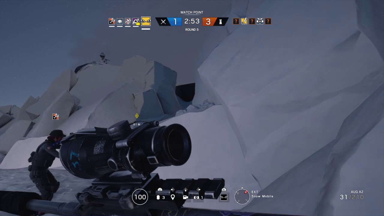 Tom Clancy's Rainbow Six® Siege Ash Foot - YouTube
