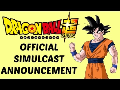 Dragon Ball Super SIMULCAST ANNOUNCEMENT
