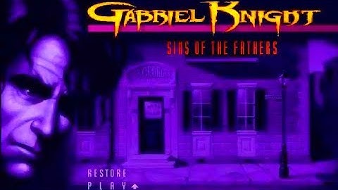 Gabriel Knight   Sins of the Fathers ~ Windows PC