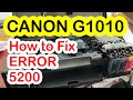 Download Lagu CANON G1010 | ERROR 5200 | SOLUTION INK FLUSHING