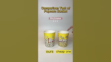 How to distinguish the advantages and disadvantages of popcorn bucket?