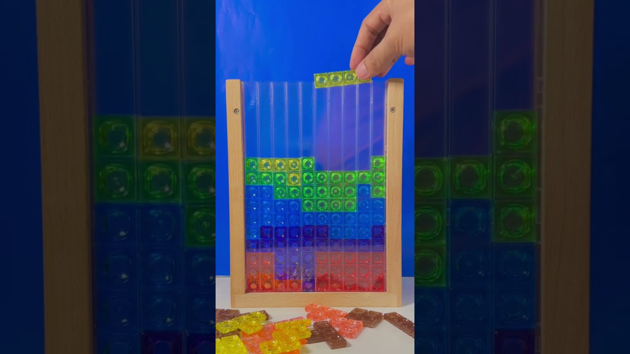 Tetris in the Real World – 3D Block ASMR That Feels So Good