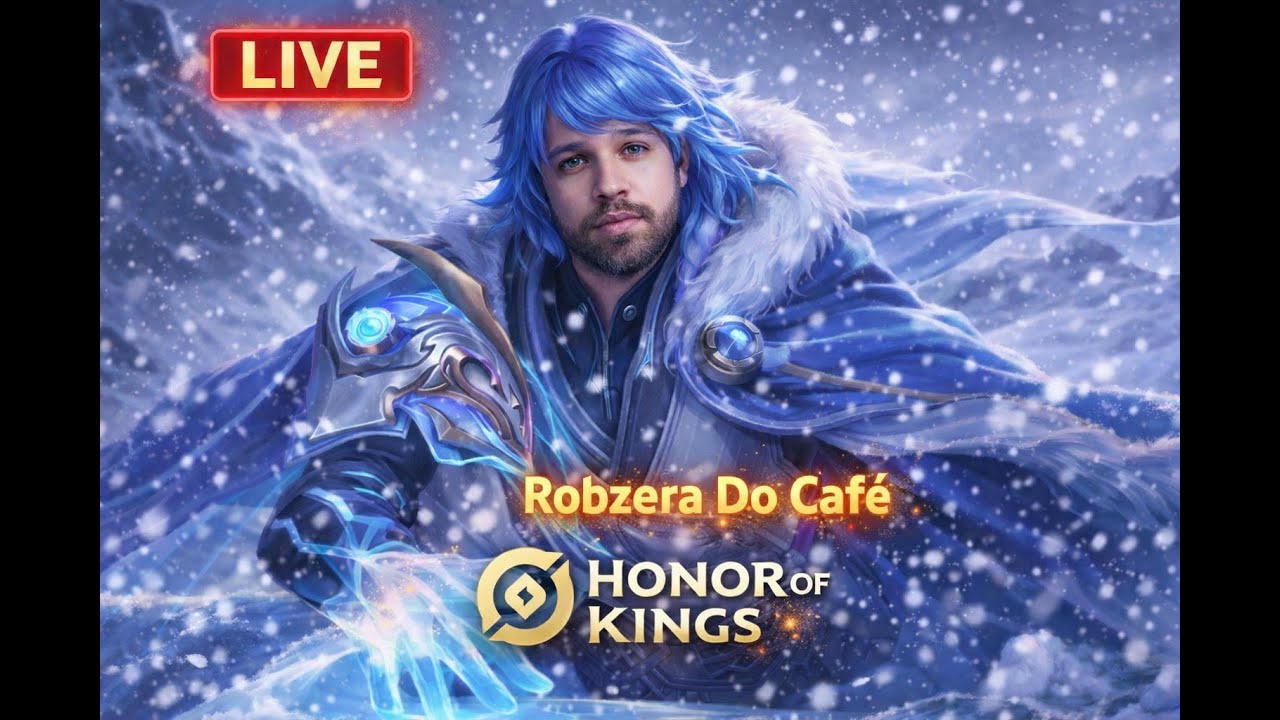 HOK - LIVE DO ROBZERA - E BORA TENTAR CHEGAR NESSE LENDA, SERÁ QUE É HOJE ?