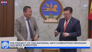 The project of the National Anti-Corruption program has been submitted.