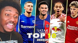 TOP 10 Best Football Wonderkids 2024 Reaction! (The Future Is Here!)🔥