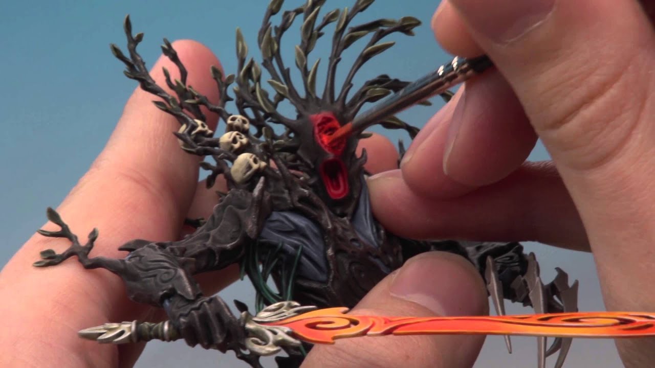 Wood Elves Painting Durthu (Part 3 of 3). YouTube