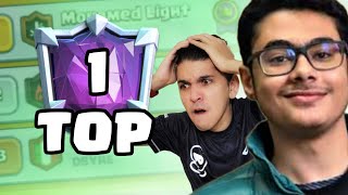 MOHAMED LIGHT hace HISTORIA!! 13 veces TOP 1!! | Clash Royale