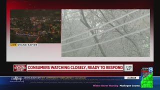 Consumers Energy ready for possible power outages