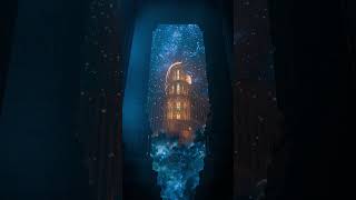 The Astral Cathedral viewport vs render #b3d # #3danimation #blender3d