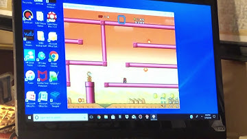 Playing SMBX2 on my HDMI from my Windows 10 laptop to the TV