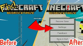 How To Fix Pause Menu Glitch In MCPE & MCBE (Works In 1.16+)