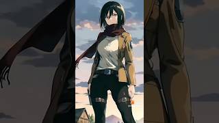 Beautiful Mikasa  #mikasa #atackontiten #ميكاسا #أيرين  #onepiece   #اتاك_اون_تايتن #هجوم_العمالقة