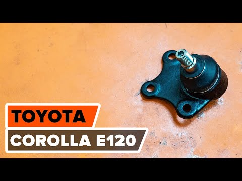 Kuinka vaihtaa pallonivel TOYOTA COROLLA E120 -merkkiseen ... Kuinka vaihtaa pallonivel TOYOTA COROLLA E120 -merkkiseen ...