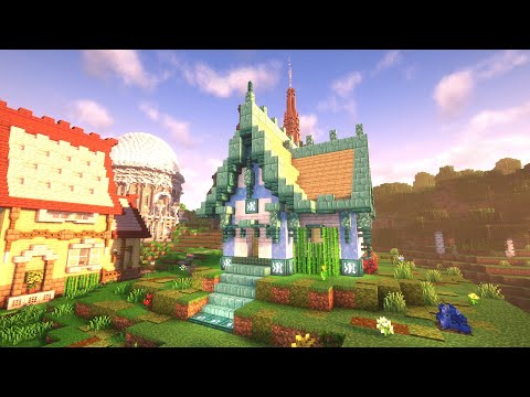 【マインクラフト】青い小さな家　#11